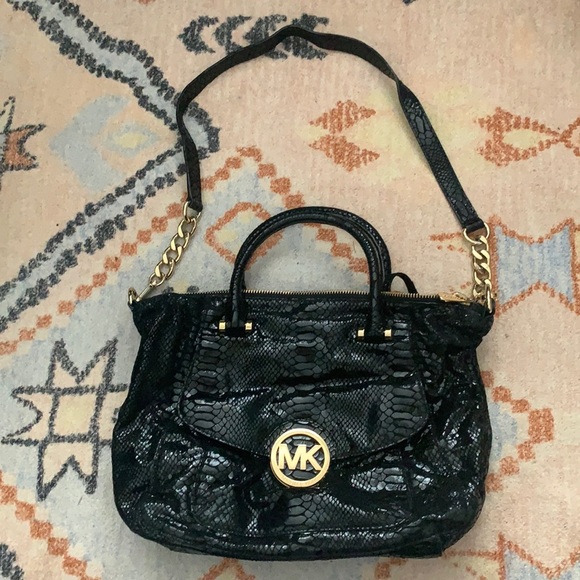 Michael Kors faux snake handbag - Picture 1 of 6